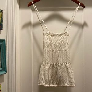 Aerie Strappy, Cream Tank Top size small